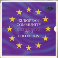 Vegyes 15db-os Fémpénz Tétel, Válogatás Az Euróra átálló Országok Forgalmi érméiből "European Community Coin Collection" - Ohne Zuordnung