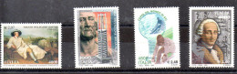 Italia Series Nº Yvert 2378 + 2384 + 2409  + 2429 ** - 1991-00: Nieuw/plakker