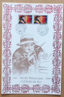 FDC Sur Encart AMIS - YT N°3505 - MICHEL PETRUCCIANI - 2002 - 2000-2009