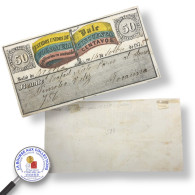 COLOMBIE 1879 - Vignette De Recommandation N° 5 - 50 Centavos - Colombie