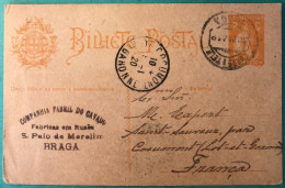 Portugal, Entier-carte 30.12.1919 - (A1204) - Postal Stationery