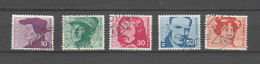 1969  N° 471 à 475    OBLITERES       CATALOGUE SBK - Used Stamps