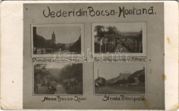 T2/T3 1935 Boksánbánya, Románbogsán, Németbogsán, Deutsch-Bogsan, Bocsa Montana; Primaria Si Biserica Greco-cat., Parcul - Non Classés