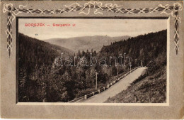 * T2/T3 1911 Borszék, Borsec; Szerpentin út / Serpentine Road (EK) - Non Classés