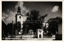 T2 1943 Csíkszentdomokos, Sandominic; Római Katolikus Templom / Church - Non Classés