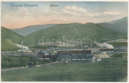 T2/T3 Csimpa, Cimpa; Fűrésztelep. Adler Fényirda 1912 / Sawmill (EK) - Non Classés