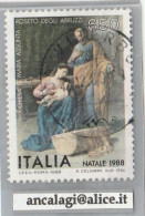 USATI ITALIA 1988 - Ref.0581C "NATALE" 1 Val. - 1981-90: Used