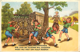 Themes Div-ref VV683- Scoutisme -abeilles - Apiculture -apiculteurs - Témérite Mal Récomponsée /- - Padvinderij