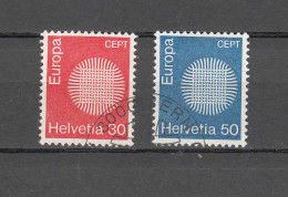 1970  N° 481 - 482    OBLITERES       CATALOGUE SBK - Usati