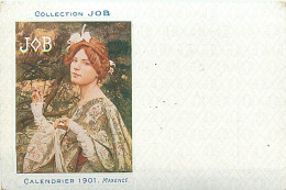 COLLECTION JOB - CALENDRIER 1901 . MAXENCE - Ante 1900