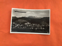 Einsiedeln Avec Zeppelin 1934   Circulée No. 198 - Einsiedeln