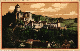 T2/T3 1917 Árvaváralja, Oravsky Podzámok; Árva Vára. Feitzinger Ede Kiadása No. 870. / Oravsky Zámok / Castle (EK) - Ohne Zuordnung