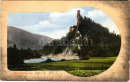 T2/T3 1913 Árvaváralja, Oravsky Podzámok; Árva Vára. Feitzinger Ede Nr. 869. / Schloss Árva / Oravsky Zámok / Castle (ko - Ohne Zuordnung
