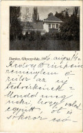 T3 1916 Daróc, Sárosdaróc, Sarisské Dravce (Kisszeben, Sabinov); Ghyczy Ház, Kastély / Castle, Villa (EM) - Non Classificati