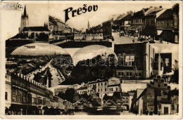 T2/T3 Eperjes, Presov; Mozaiklap / Multi-view Postcard (EK) - Non Classés