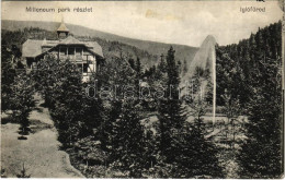 T2/T3 1913 Iglófüred, Bad Zipser Neudorf, Spisská Nová Ves Kupele, Novovesské Kúpele; Millenium Szálloda és Park. Ferenc - Non Classés