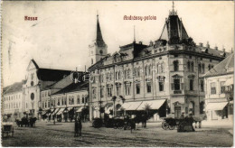 T2/T3 1911 Kassa, Kosice; Andrássy Palota és Kávéház, Drogéria, Gilányi, Varga Bertalan üzlete és Saját Kiadása / Palace - Unclassified
