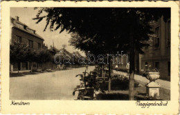 T2/T3 1938 Komárom, Komárno; Nagyigmándi út / Street + "1938 Komárom Visszatért" So. Stpl (EK) - Unclassified