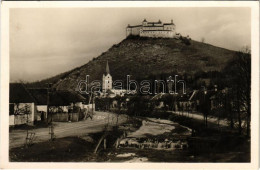 * T2 1939 Krasznahorkaváralja, Krásnohorské Podhradie; Vár, Utca. Fuchs József Kiadása / Catle, Street + "Kraszna-Horka- - Non Classés