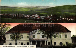 T2/T3 Kurima (Bártfa, Bardejov); Látkép és Gróf Szirmay Kastély. Stern Izráel Kiadása / General View, Castle (EK) - Ohne Zuordnung