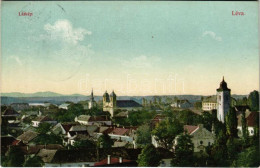 T2 1914 Léva, Levice; Látkép Zsinagógával. Dukesz Lipót Kiadása / General View With Synagogue - Unclassified