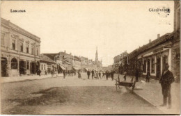 ** T2/T3 Losonc, Lucenec; Gácsi Utca. Vasúti Levelezőlapárusítás 1906. / Street View (EK) - Ohne Zuordnung