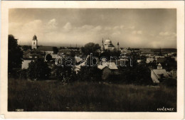 T2/T3 1935 Losonc, Lucenec; Látkép Zsinagógával / General View With Synagogue (EK) - Ohne Zuordnung