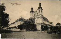 T3/T4 1910 Nagyszombat, Tyrnau, Trnava; Invalidusház (Rokkantak Háza) és Templom / Invalidsky Kostol / Church And Instit - Ohne Zuordnung