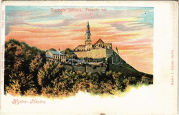 ** T2/T3 Nyitra, Nitra; Püspöki Vár. Marton J. Kálmán Kiadása / Bischofs Schloss / Bishop's Castle - Non Classés