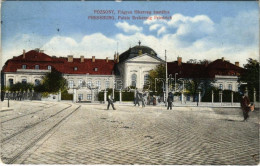 T2/T3 1911 Pozsony, Pressburg, Bratislava; Frigyes Főherceg Kastélya / Palais Erzhezog Friedrich / Royal Castle (EK) - Non Classificati