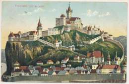 T2/T3 1907 Trencsén, Trencín; Vár 200 év Előtt. Gansel Lipót Kiadása / Trenciansky Hrad / Castle 200 Years Ago (EK) - Non Classés