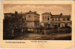 T3 1909 Turócszentmárton, Turciansky Svaty Martin, Martin; Kórház, Bulla Villa / Hospital, Villa (kopott Sarkak / Worn C - Unclassified