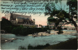 T2/T3 1910 Zólyom, Zvolen; Vár. Özv. Löwy Samuné Kiadása / Zvolensky Zámok / Castle (EK) - Ohne Zuordnung