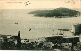 T4 1898 (Vorläufer) Dubrovnik, Ragusa; (vágott / Cut) - Ohne Zuordnung