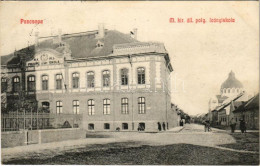 T2 1910 Pancsova, Pancevo; Állami Polgári Leány Iskola, Zsinagóga / Girl School, Synagogue - Unclassified