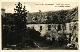 * T2 1914 Borostyánkő, Bernstein; Várudvar. Máger József Kiadása / Schloßhof / Castle Courtyard - Non Classés