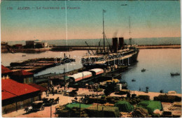 ** T2/T3 Algiers, Alger; Le Courrier De France / Port, Steamship - Zonder Classificatie