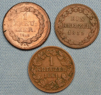 Nassau • Lot  3x • See Details • German States / Allemagne États • [24-605] - Collections