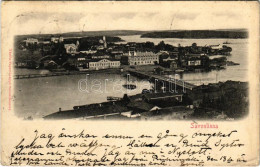 T3/T4 1902 Savonlinna, General View, Bridge (wet Damage) - Ohne Zuordnung