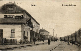 T2/T3 1914 Stróze, Dworzec Kolejowy / Railway Station, Locomotive, Train (EK) - Ohne Zuordnung