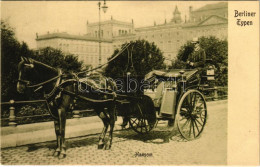 ** T2 Berlin, Berliner Typen. Hansom / Horse-drawn Cab - Ohne Zuordnung