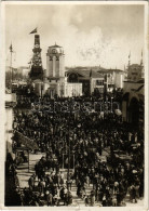 T3 1938 Milano, Milan; Foire De Milan, La Foule Des Visiteurs / Milan Fair, Crowd Of Visitors, Pavilion Of The Union Of  - Zonder Classificatie