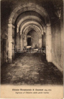 ** T2/T3 Veroli, Abbazia Monumentale Di Casamari. Ingresso Al Chiostro Dalla Parte Rustica / Casamari Abbey, Entrance - Non Classés
