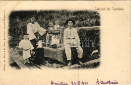 T2/T3 1901 Salutari Din Romania / Romanian Folklore (EK) - Zonder Classificatie