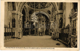 * T2/T3 Romania, Inneres Einer Rumänischen Dorfkirche. Aus Rumänien. Original-Aufnahme Von Kriegsphotograph Max Wipperli - Non Classificati