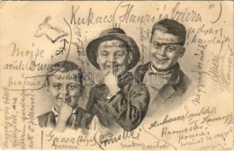 T2/T3 1902 Children Art Postcard (EK) - Zonder Classificatie