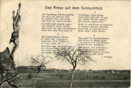 T2/T3 Das Kreuz Auf Dem Schlachtfeld / The Cross On The Battlefield, WWI German Military (EK) - Ohne Zuordnung