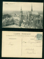 Veurne Panorama Briefstempel 1912 Furnes Htje - Veurne