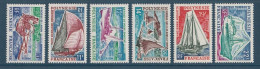 Polynésie - YT N° 36 à 41 ** - Neuf Sans Charnière - 1966 - Unused Stamps