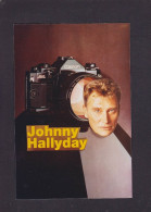 CPM Hallyday Johnny Format Environ 10 X 15 Chanteur Tirage Limité Jihel  Appareil Photo - Cantantes Y Músicos